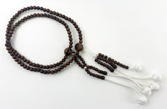 New Sandalwood Beads with Knitted Tassels #3