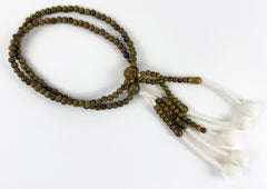 Bamboo Beads with Cotton Tassel