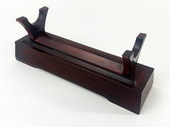 Large Red Sandalwood Bell Stick Holder for (9.75" - 14" Long) Bell Stick (Display Model)