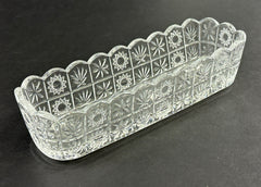 7" Long Crystal Incense Burner