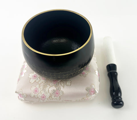 Irregular No. 5 Bell (6.75" Diameter) with Sakura Flower Cushion Set