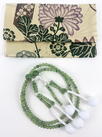 Jade Green Beads Set - Large Beads (Large Beads Case)