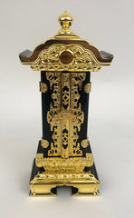 Premium Black Memorial Tablet (Ihai) with Golden Trim #2