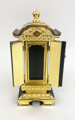 Premium Black Memorial Tablet (Ihai) with Golden Trim #2